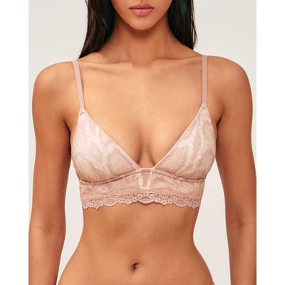 Soutien-gorge triangle en microfibre motif serpent NEW SOFTIZ UNDIZ