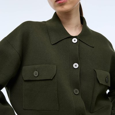 Veste en maille unie en coton BIO GOTS MONOPRIX