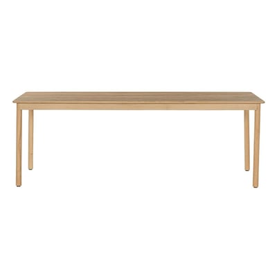 Table à manger moderne 8/10 places en chêne LOREN PIER IMPORT