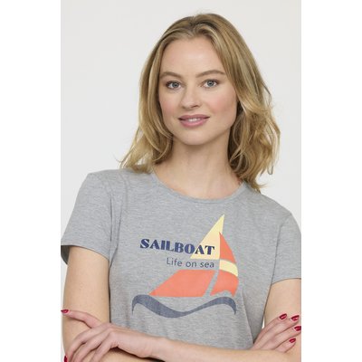 T-shirt manches courtes coton regular AMITA LEE COOPER