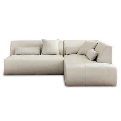 Canapé d'Angle droit en Tissu 5 places - ONYX LISA DESIGN