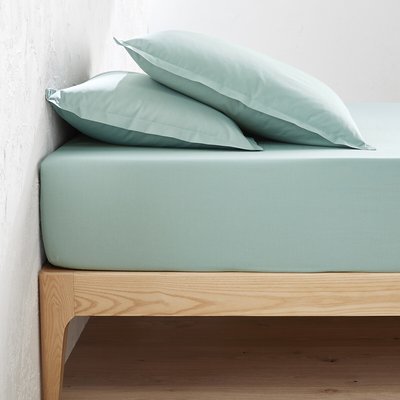 Spannbettlaken Scenario aus Baumwollperkal, Steg 30 cm LA REDOUTE INTERIEURS