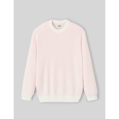 Pull côtelé bicolore BZB