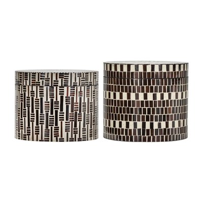 Boîtes de rangement Lango lot de 2 HOUSE DOCTOR