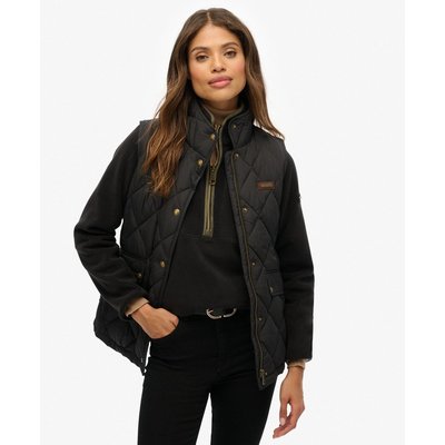 Veste sans manches à doublure bordée de velours côtelé SUPERDRY