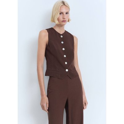 Gilet costume boutons MANGO