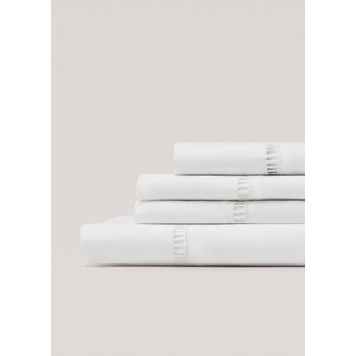Drap détail broderie ajourée lit 90 cm MANGO HOME