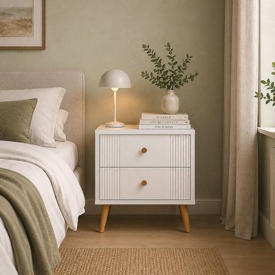 Прикроватная тумба с двумя ящиками SO'HOME