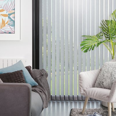 Lot de 5 lamelles verticales 89mm voile alaska pour store californien sans chaînette basse MADECOSTORE