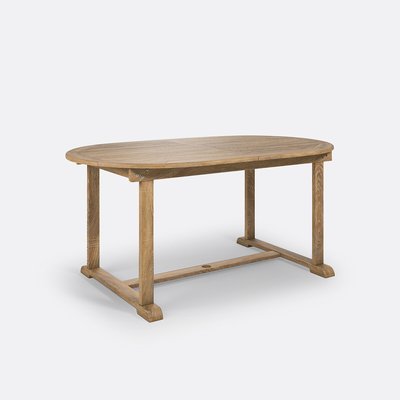 Mesa em teca, 6 a 10 lugares, 1 extensão dobrável, Arly LA REDOUTE INTERIEURS