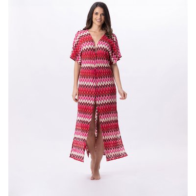 Kimono long en maille ajourée BAHIA 770 LE CHAT