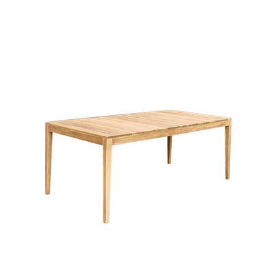 Table de jardin en teck massif 8 places  LIVIE BERAH GETAH