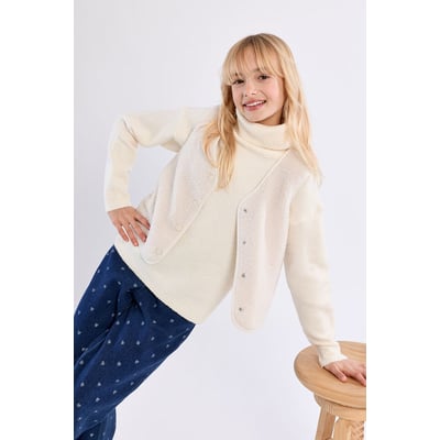 Veste sans manches, imitation mouton MOLLY BRACKEN GIRL