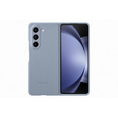 Coque Z Fold 5 Simili Cuir Bleu SAMSUNG