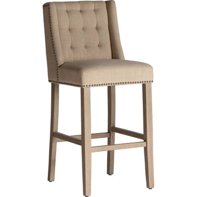 Chaise de bar en tissu, rectangulaire, Erfurt RECOLLECTION
