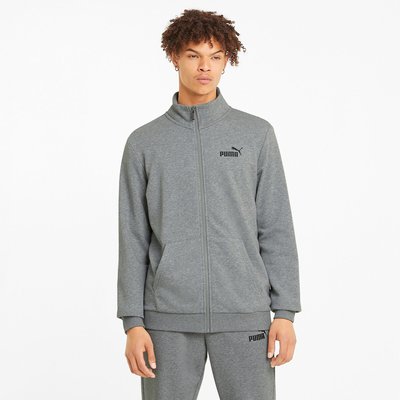Sudadera con cremallera y pequeño logo esencial PUMA