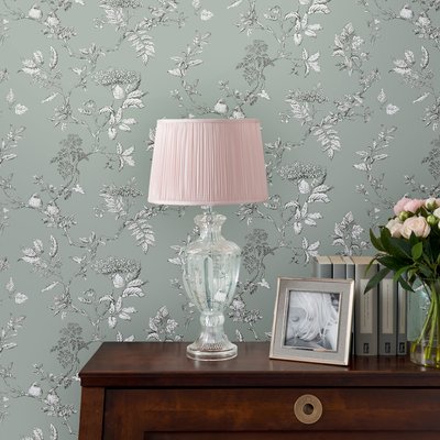 Papier peint Branches de sureau Elderwood LAURA ASHLEY