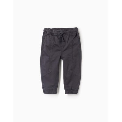 Pantalon en Sergé à Taille Élastique ZIPPY