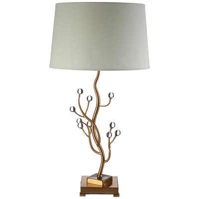 Gold and Crystal Natural Branch Inspired Table Lamp SO'HOME