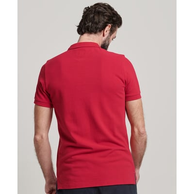 Polo manches courtes piqué SUPERDRY