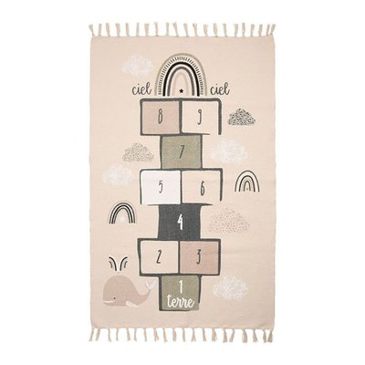 Tapis marelle coton DECORATIE