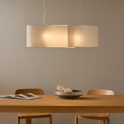 Harielle Linen Pendant Light AM.PM