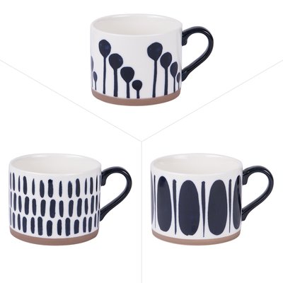 Tasse   45 cl (lot de 3)-MIKONOS TABLE PASSION