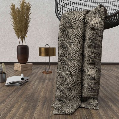 Plaid polaire SAFARI SOLEIL D OCRE