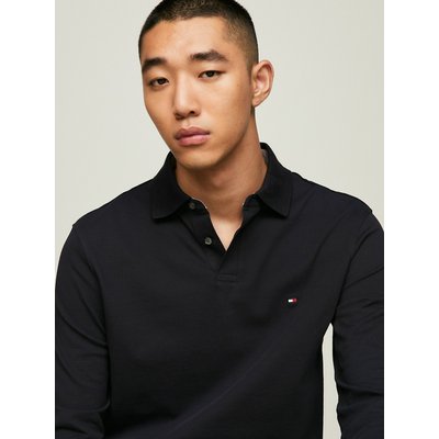 Polo manches longues droit maille piquée 1985 TOMMY HILFIGER