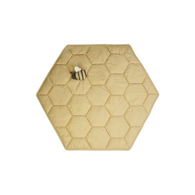 Tapis de jeu nid d'abeille en coton PLANET BEE LORENA CANALS