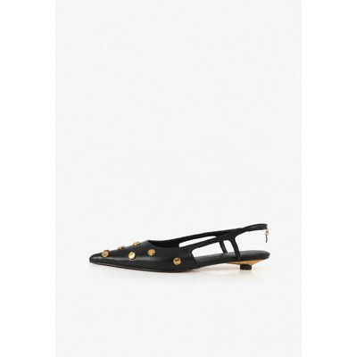 Ballerines slingback à talon entonnoir et clous décoratifs LOLA CASADEMUNT