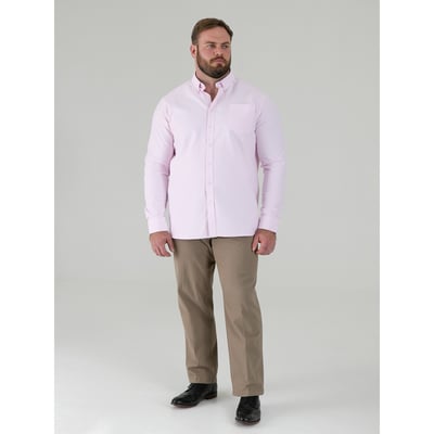 Chemise unie manches longues grande taille RICHARD DUKE