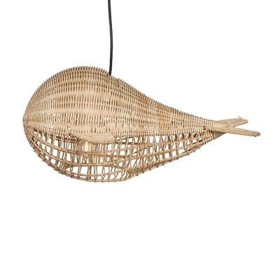 Suspension enfant en rotin BALEINE HYDILE