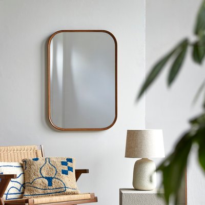Miroir rectangulaire en teck massif 80x55 cm EAST TIKAMOON