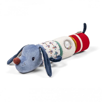 Jouet D'activités Lilliputiens - Jules Le Chien Avion - Pour Bébés Dès 12 Mois - Stimule Les Sens (sons, Textures, Miroir) - 26 Cm