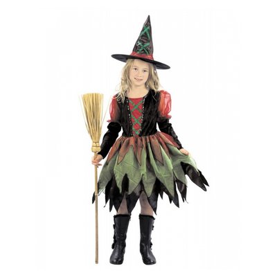 Costume Sorciere des Bois 4-6 ans PARTY PRO