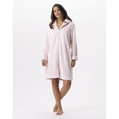 Robe de chambre zipée en peluche flanelle ESSENTIEL H56B LE CHAT