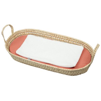 Set matelas à langer : panier + matelas + drap-housse + tapis JEANNE SEVIRA KIDS