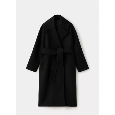 Manteau laine Manteco ceinture MANGO