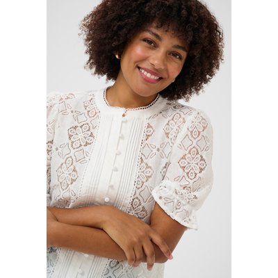 Chemise à manches courtes CRNatalie CREAM
