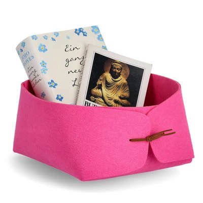 Corbeille rangement feutrine ZELLER PRESENT