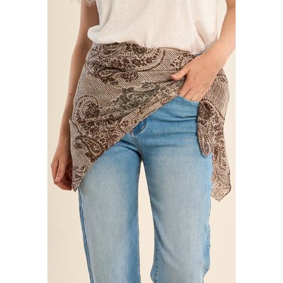 Large foulard en coton, imprimé MOLLY BRACKEN