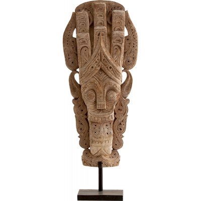 Statue ethnique en bois, Máscara RECOLLECTION