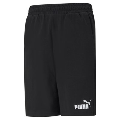 Logo Print Sports Shorts in Cotton PUMA