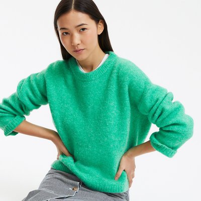 Pull laine et alpaga mélangés, Signature IGNACE LA REDOUTE COLLECTIONS