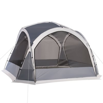 Tente de camping dôme familiale 6-8 personnes 4 portes sac OUTSUNNY