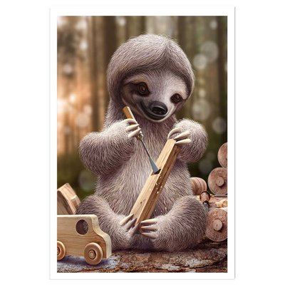 Affiche enfant spareth le fabricant de jouets HEXOA