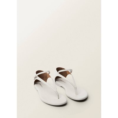 Sandales à lanières cuir MANGO