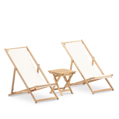 Set de 2 hamacs et table, JAVA LIGHT DEFORA HOME