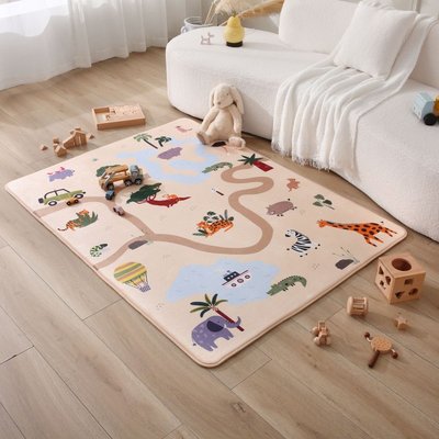 Tapis de jeu enfant à mémoire de forme CLOUD PLAY SAFARI HAKUNA MATTE